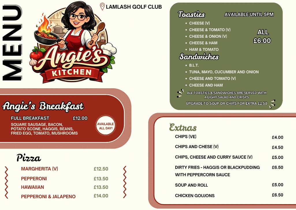 Breakfast and Lunch Menu