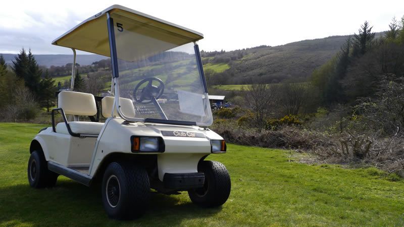 GOLF BUGGY AT LAMLASH